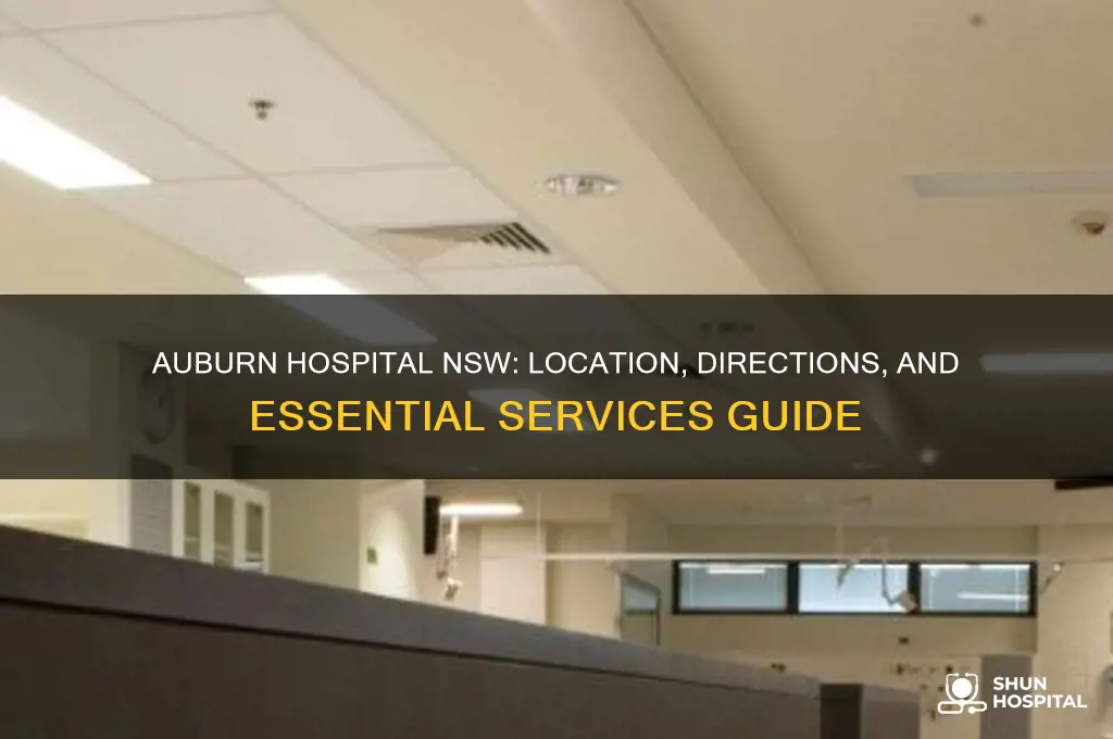 where is auburn hospital nsw