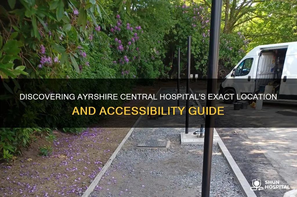 where is ayrshire central hospital