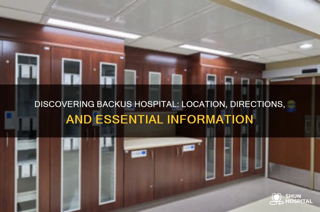 where is backus hospital