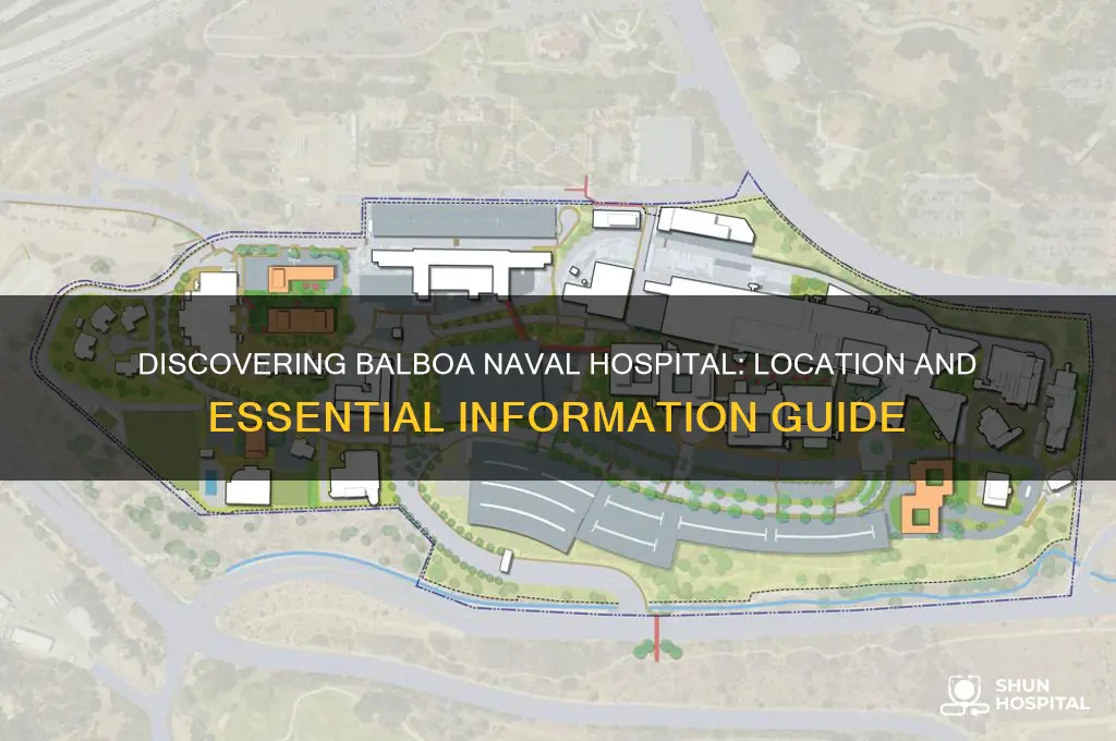 where is balboa naval hospital