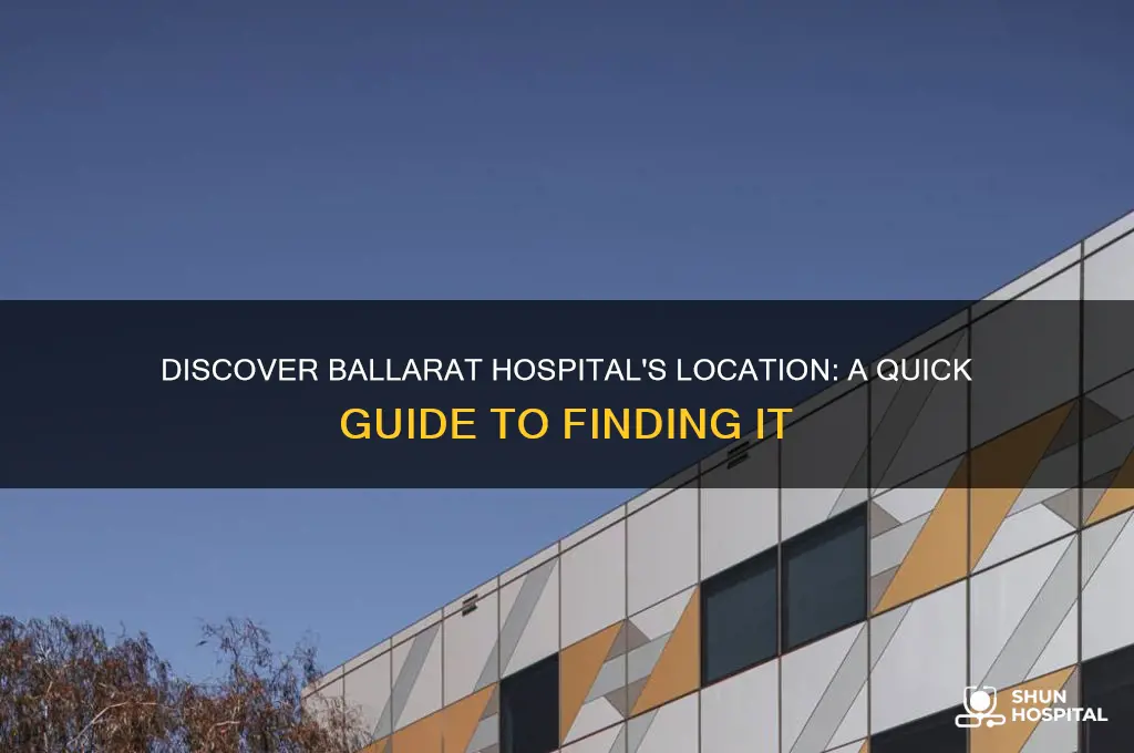 where is ballarat hospital