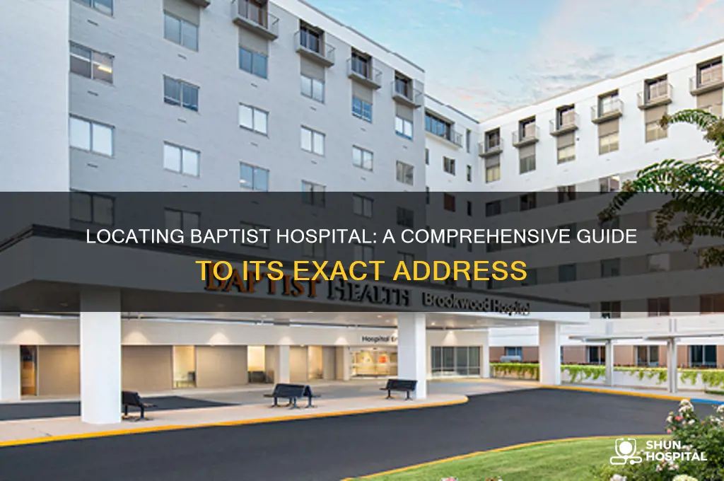 where is baptist hospital