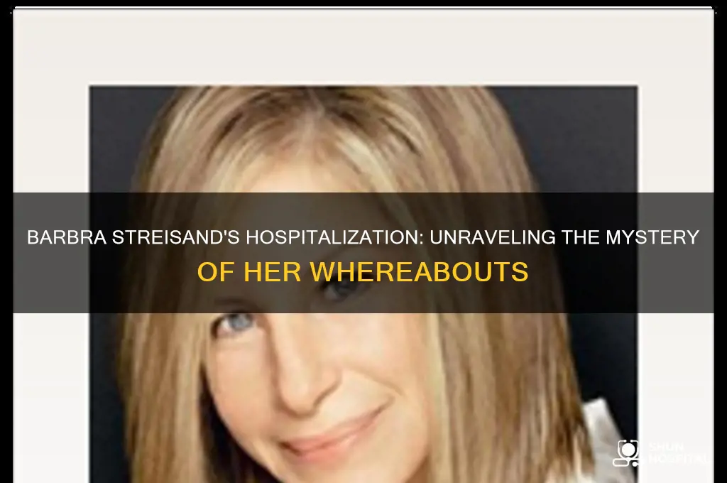 where is barbra streisand hospital