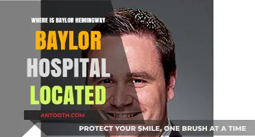 Baylor Hemingway Baylor Hospital Location: A Comprehensive Guide