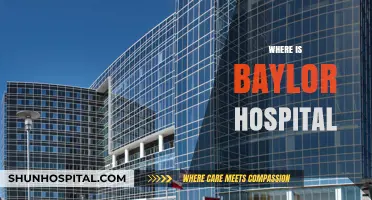 Baylor Hospital Location: A Comprehensive Guide to Finding the Facility