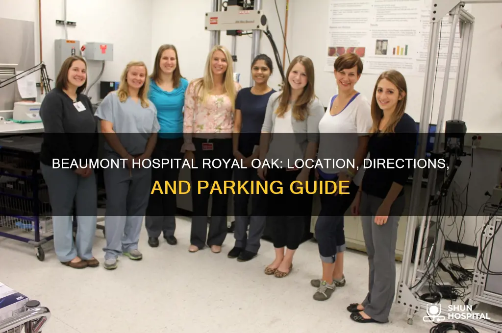 where is beaumont hospital in royal oak