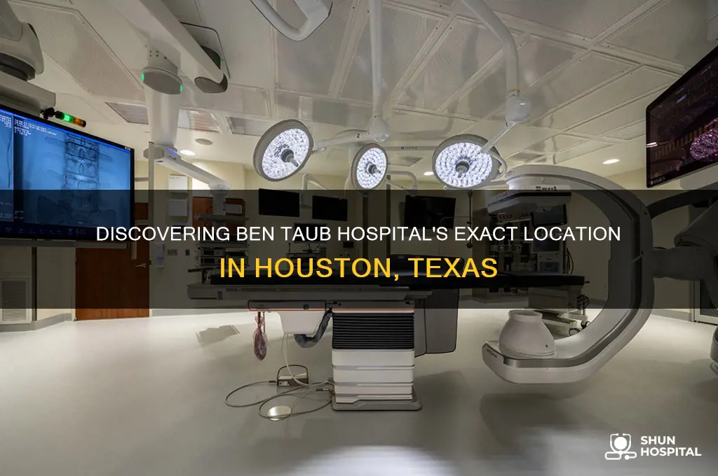 where is ben taub hospital in houston