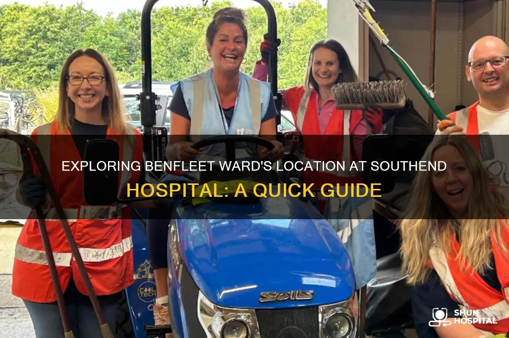 where is benfleet ward in southend hospital