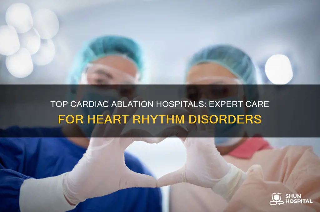 where is best hospital for cardiac ablation