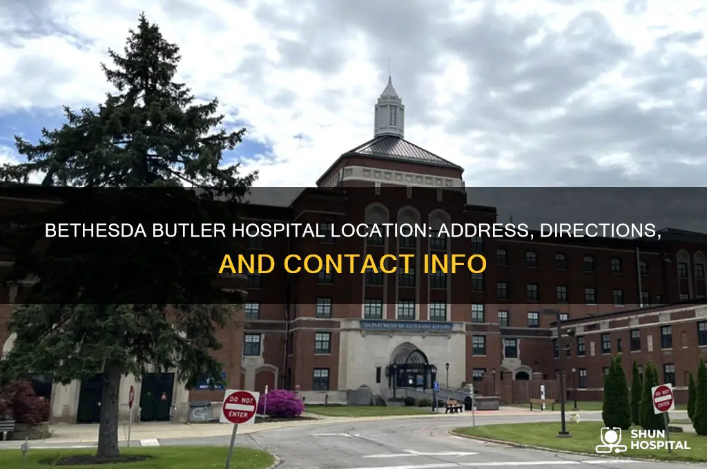 where is bethesda butler hospital