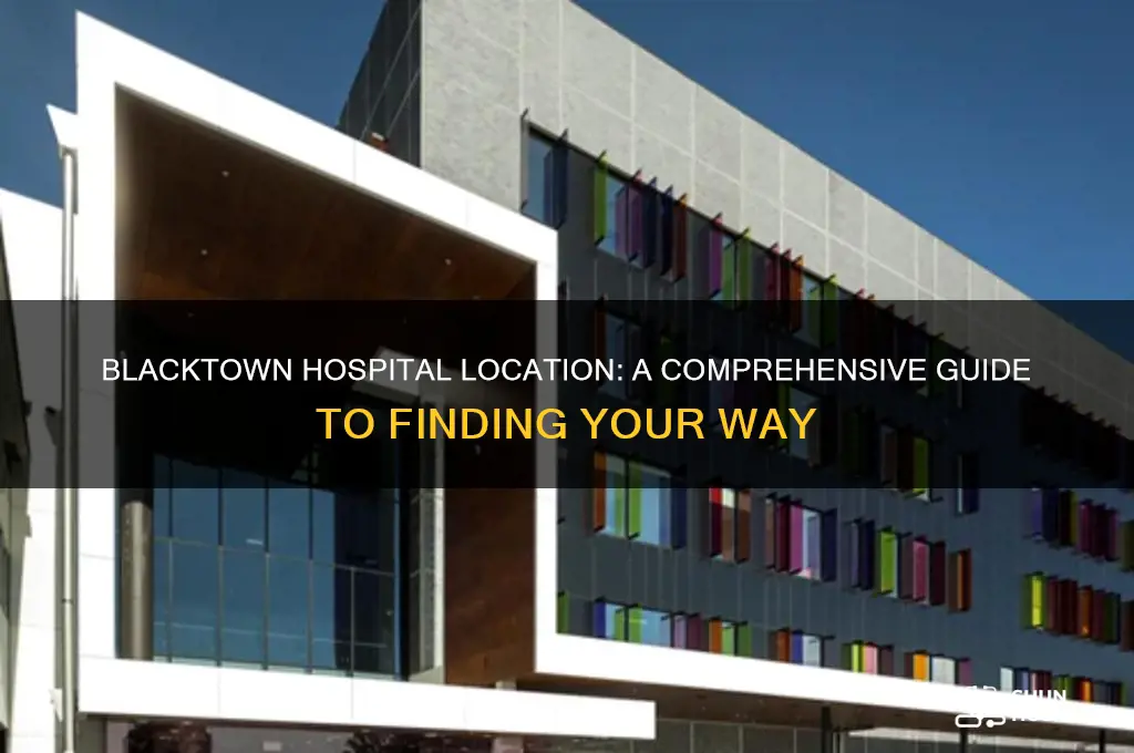 where is blacktown hospital