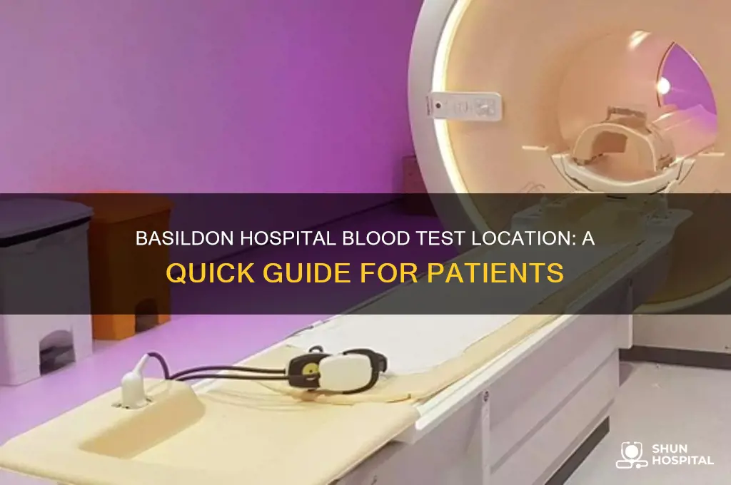 where is blood test at basildon hospital