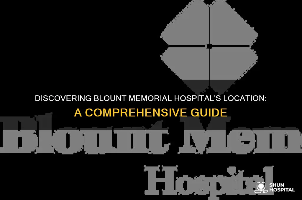 where is blount memorial hospital