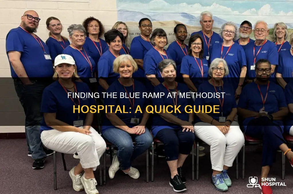 where is blue ramp at methodist hospital