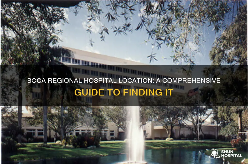 where is boca regional hospital