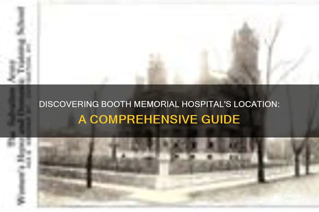where is booth memorial hospital