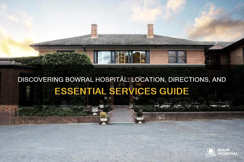 where is bowral hospital