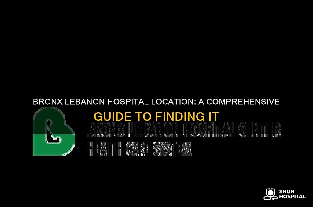 where is bronx lebanon hospital