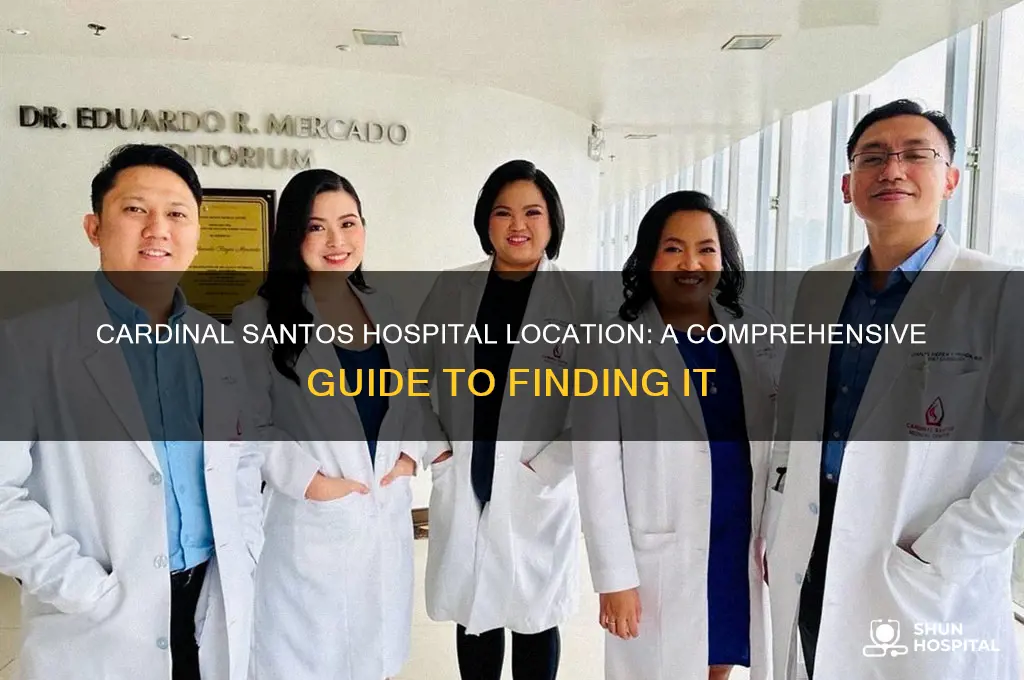 where is cardinal santos hospital
