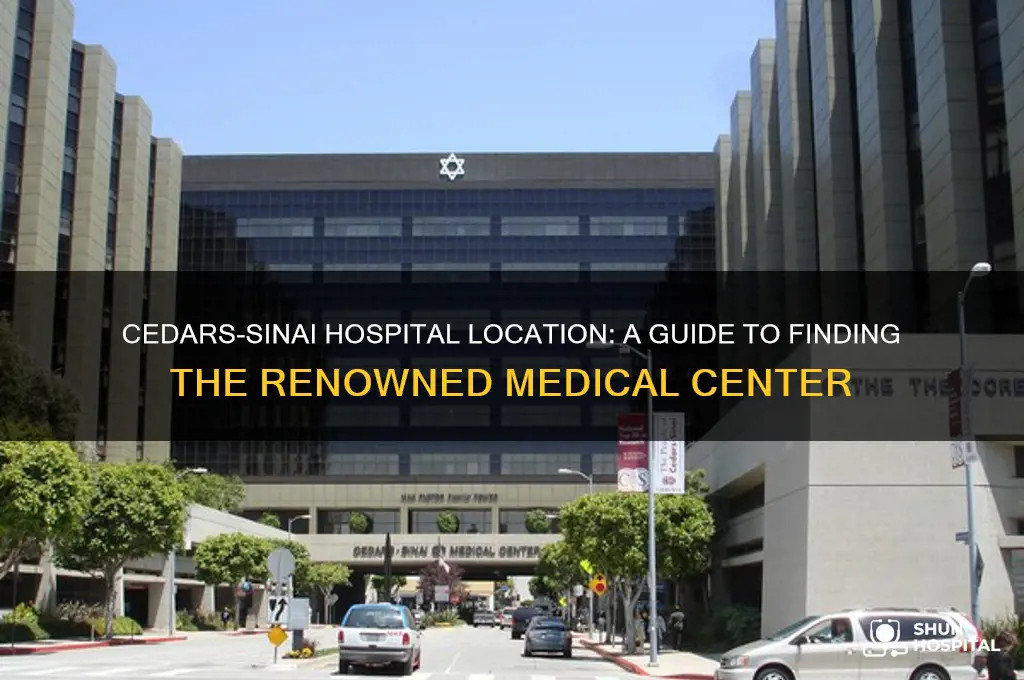 where is cedars-sinai hospital