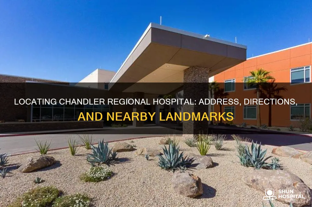 where is chandler regional hospital