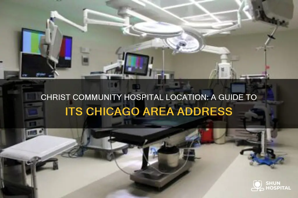 where is christ community hospital in the chicago area