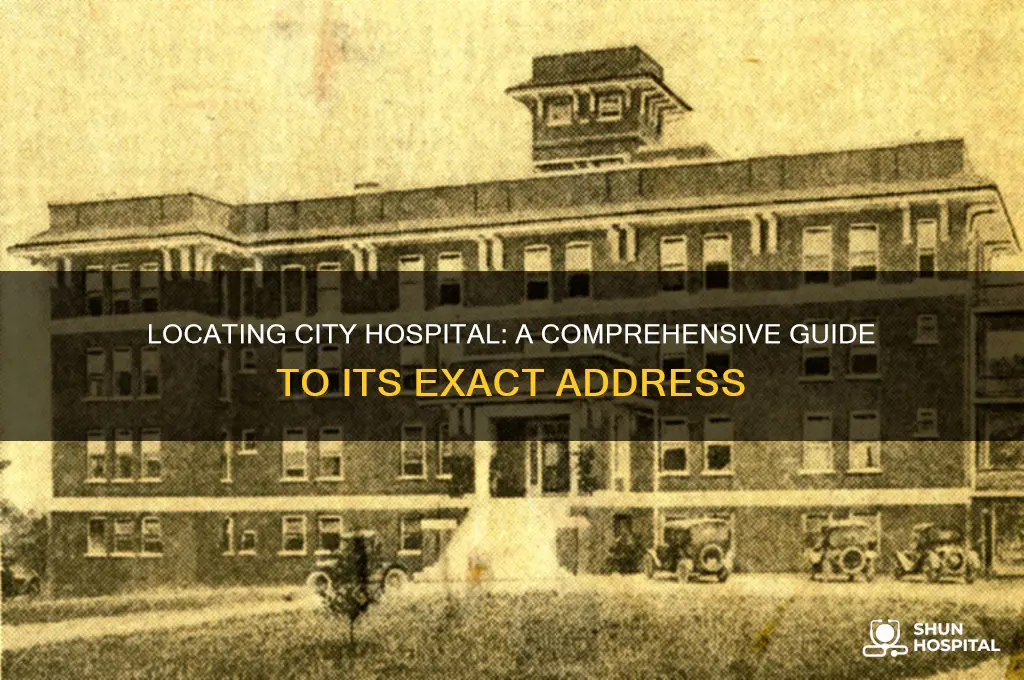 where is city hospital