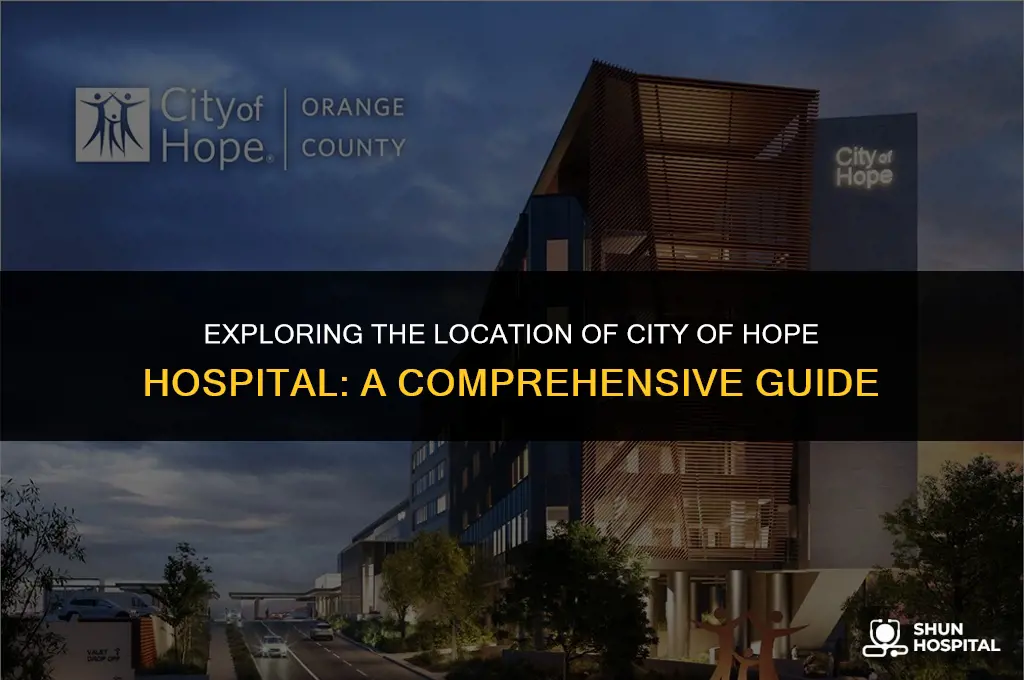 where is city of hope hospital