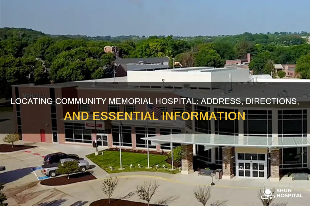 where is community memorial hospital