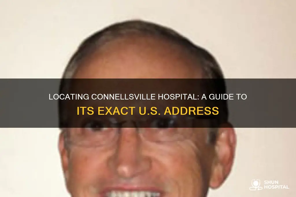 where is connellsville hospital in united states