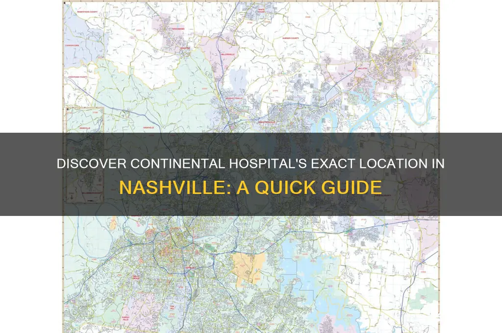 where is continental hospital nashville