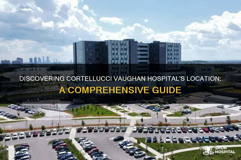 where is cortellucci vaughan hospital