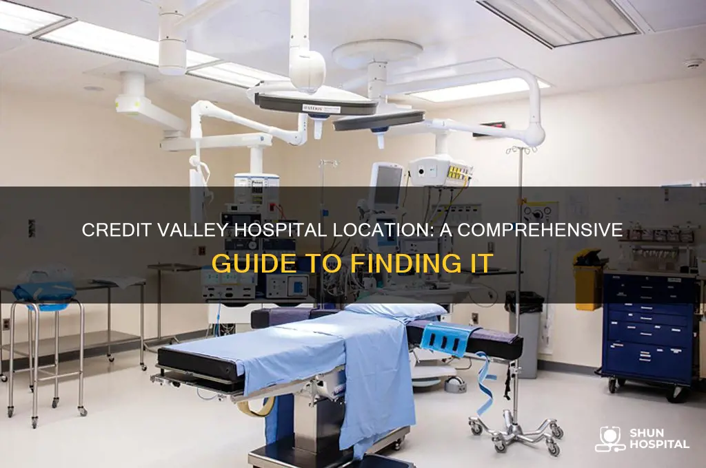 where is credit valley hospital