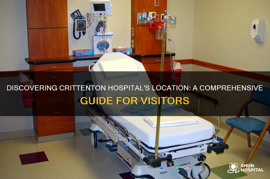where is crittenton hospital