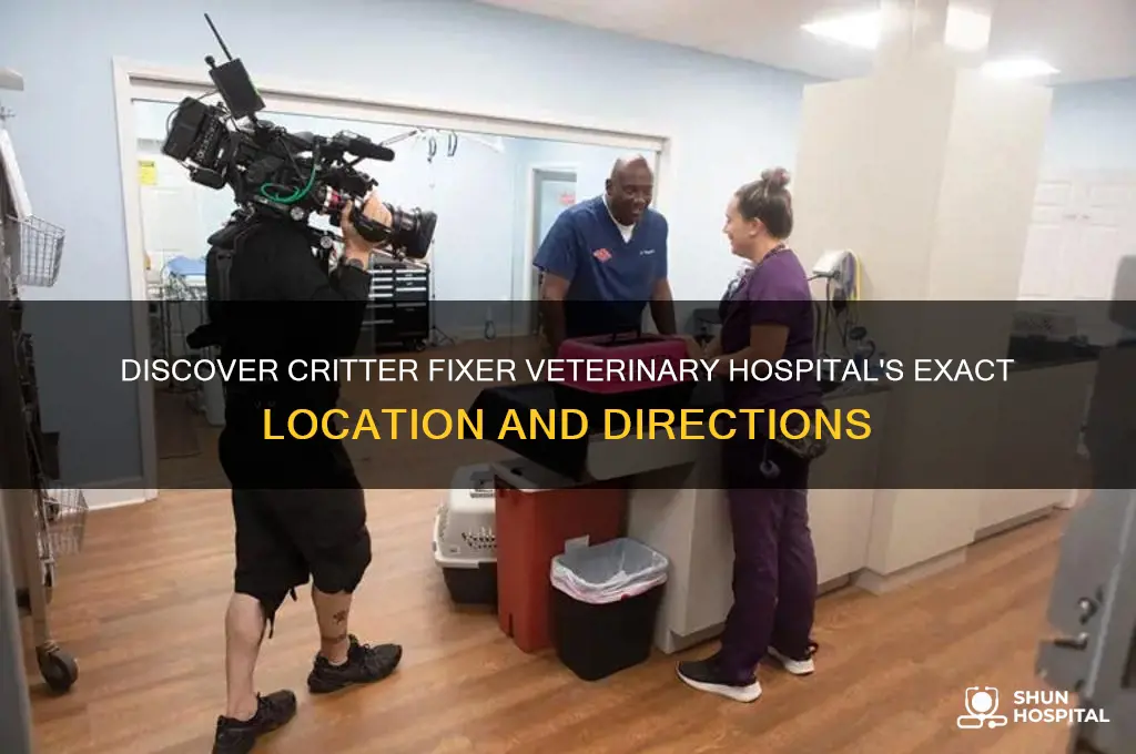 where is critter fixer veterinary hospital located
