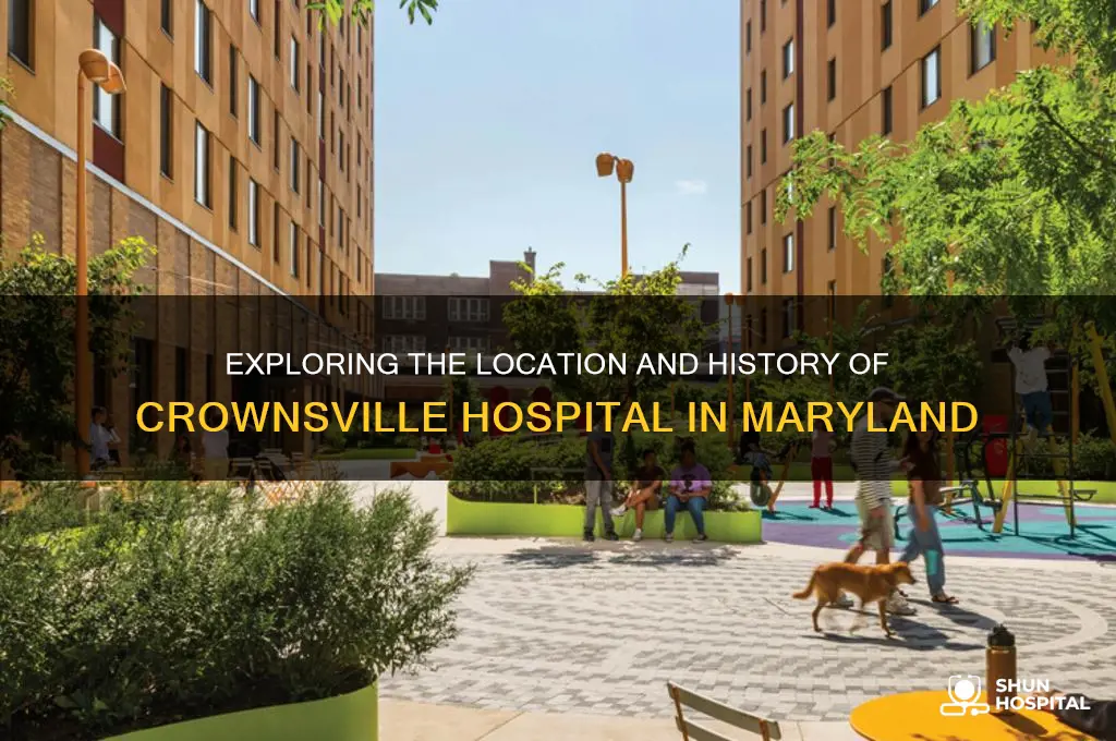 where is crownsville hospital