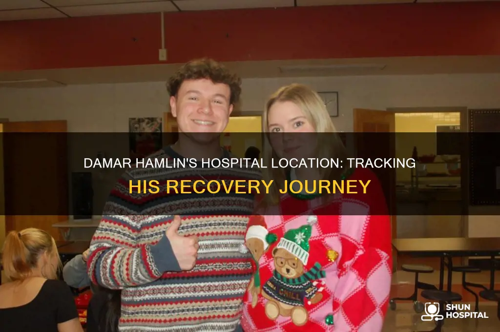 where is damar hamlin hospital