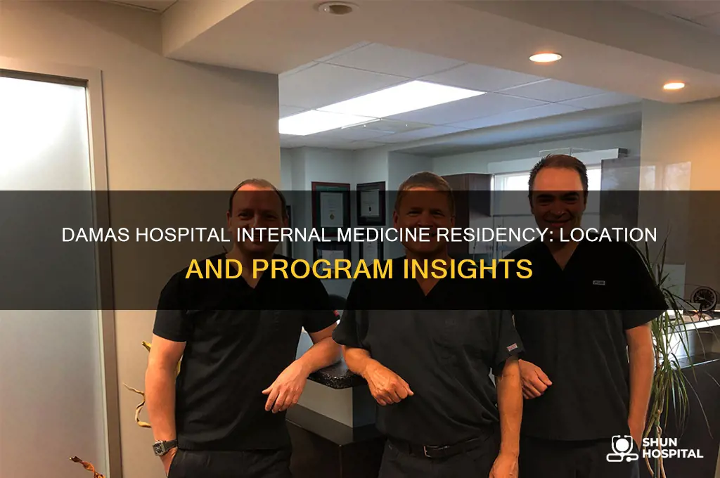 where is damas hospital internal medicine residency