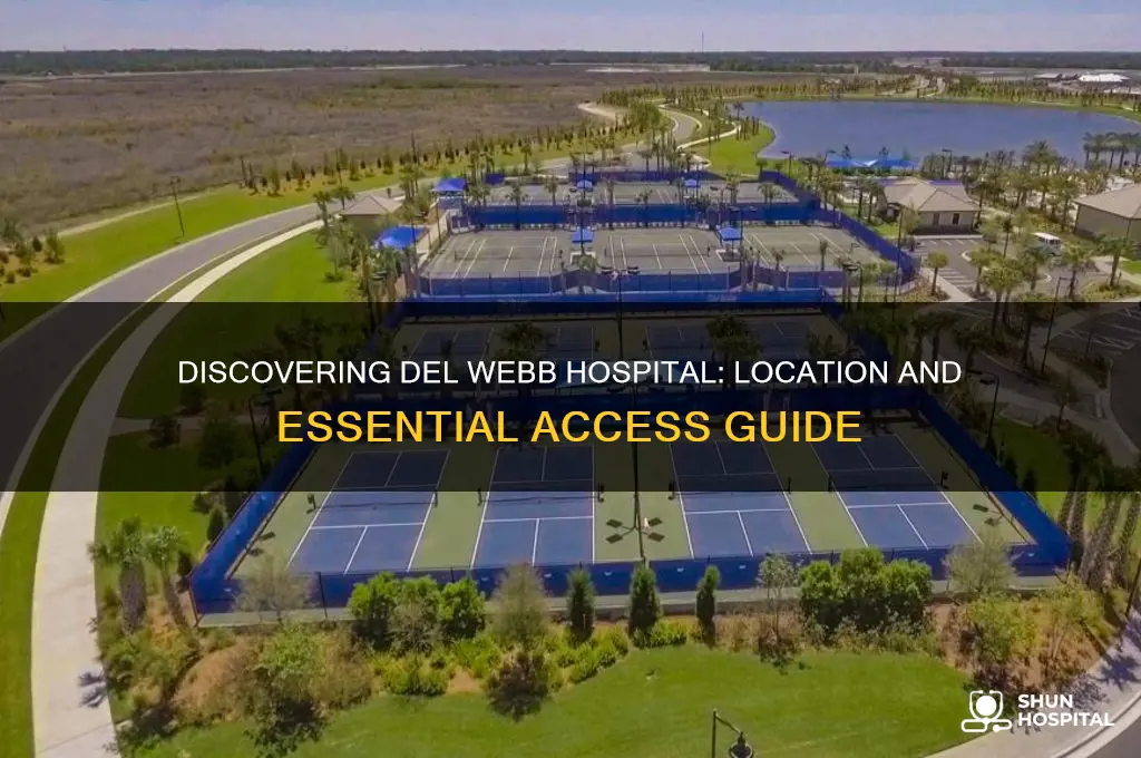 where is del webb hospital