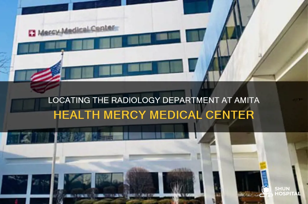 where is dept of radiology at amita mercy hospital