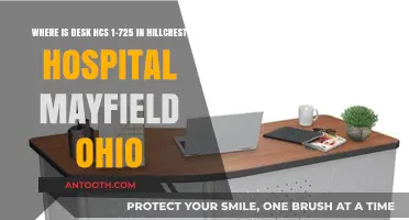 Finding Desk HCS 1-725 at Hillcrest Hospital in Mayfield, Ohio