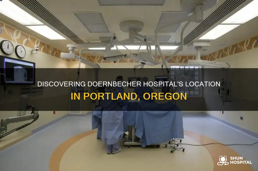 where is doernbecher hospital
