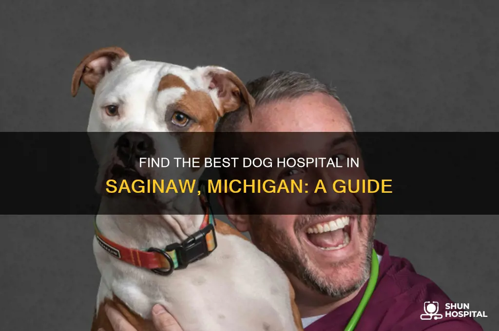 where is dog hospital in saginaw michigan