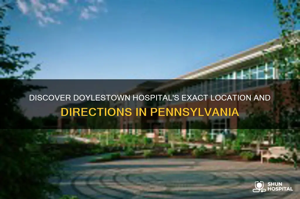 where is doylestown hospital