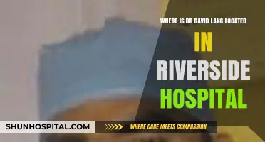 Dr. David Lang's Location at Riverside Hospital: A Quick Guide