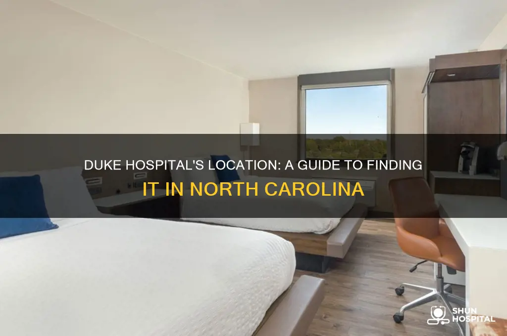 where is duke hospital in north carolina