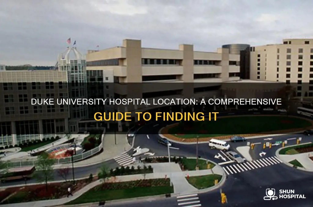 where is duke university hospital