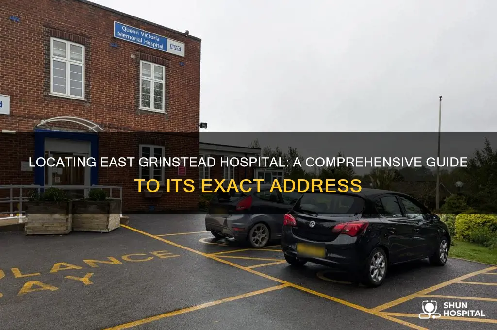 where is east grinstead hospital