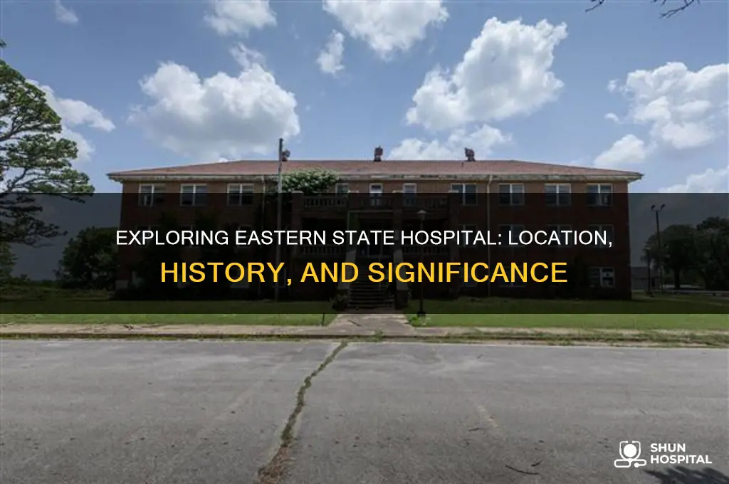 where is eastern state hospital