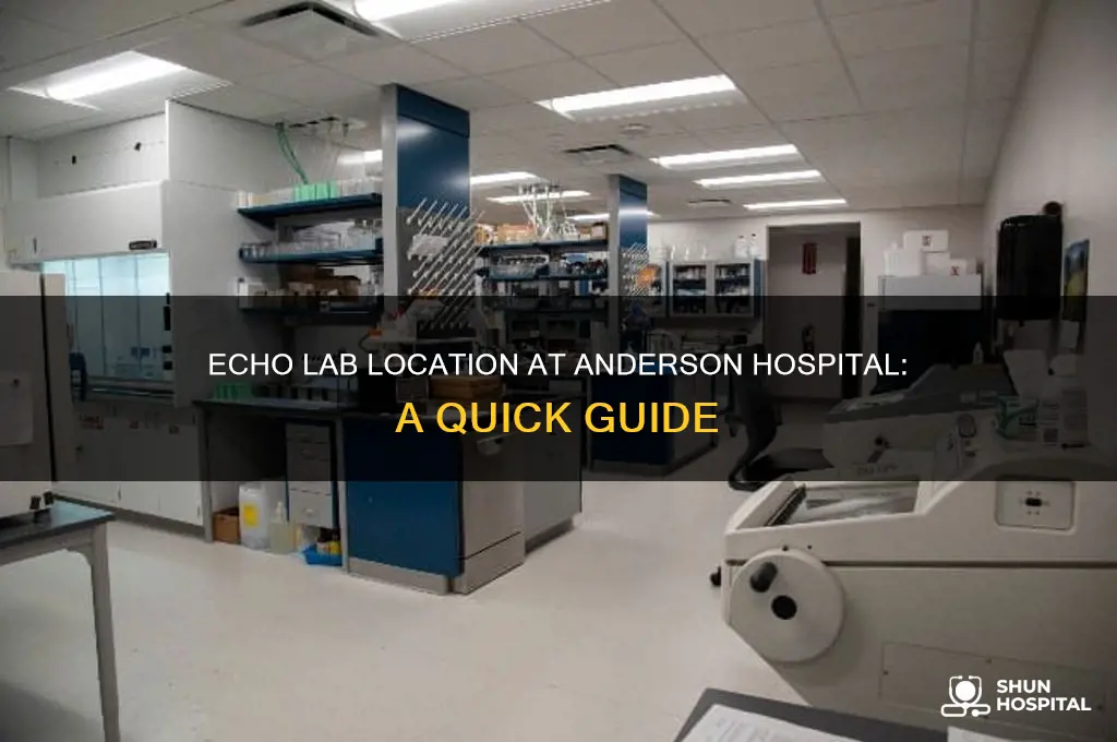 where is echo lab at anderson hospital